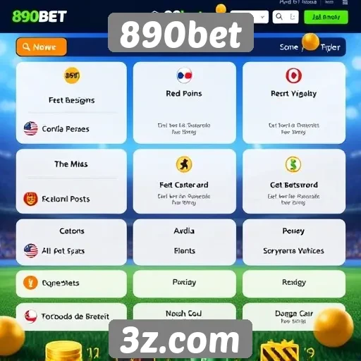 Principais recursos do site 890bet para jogadores